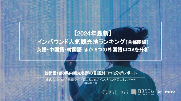 【独自調査】インバウンド人気観光地ランキング首都圏編：最新の訪日客の支持を集めたスポットTOP30を発表　#インバウンドMEO